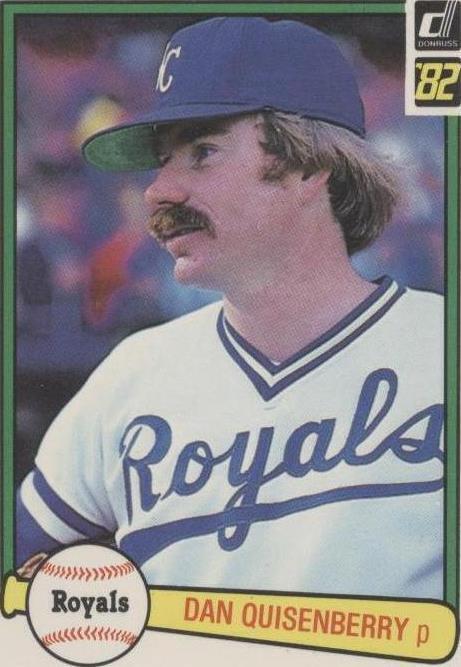 1982 Donruss - Дэн Quisenberry #112