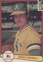 1982 Donruss - Brian Kingman #87