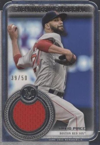 2019 Topps Museum Collection - David Price #MMR-DP