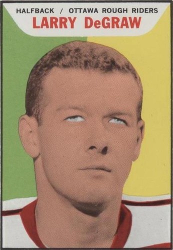 1965 Topps CFL Larry Degraw #76