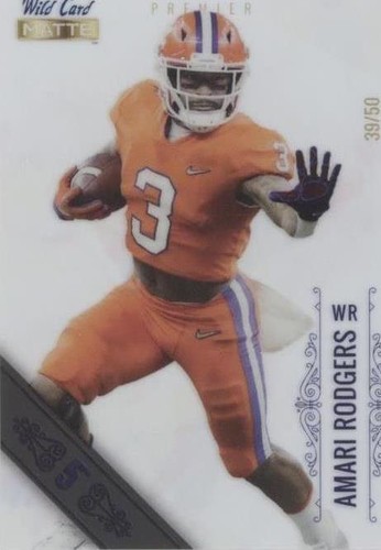 2021 Wild Card MATTE Amari Rodgers #MBC-52
