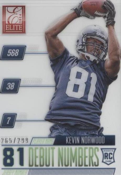 2014 Panini Elite Kevin Norwood #RN-14