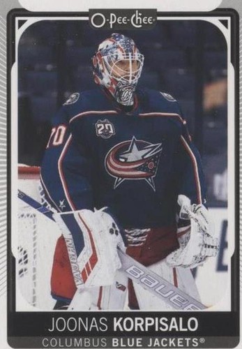 2021-22 O-Pee-Chee - Joonas Korpisalo #431