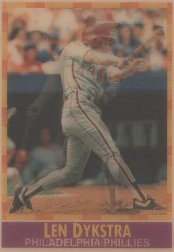 1990 Sportflics - Lenny Dykstra #156