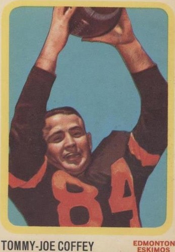 1963 Topps CFL Tom Coffey #21