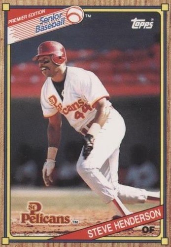 1989-90 Topps Senior Professional Baseball Association - Steve Henderson #9