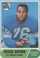 1968 Topps Roger Brown #158