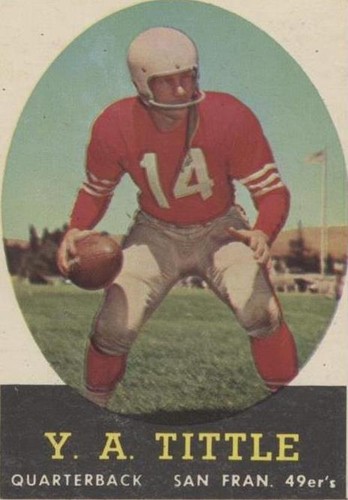 1958 Topps Y.A. Tittle #86