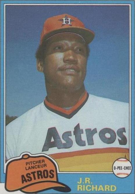 1981 O-Pee-Chee - J.R. Richard #350