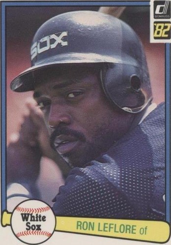 1982 Donruss - Ron Leflore #165