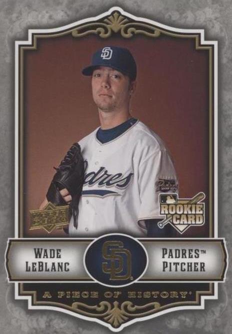 2009 Upper Deck A Piece of History - Wade LeBlanc #122