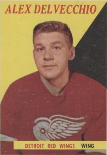 1958-59 Topps - Alex Delvecchio #52