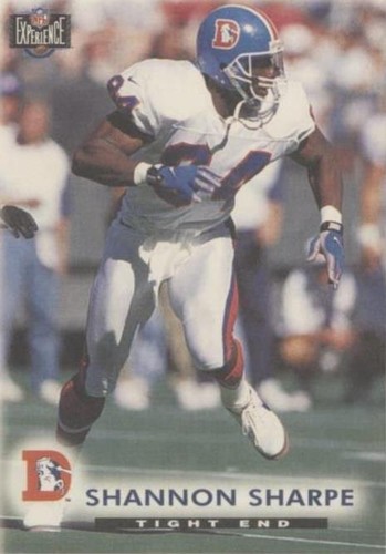 1997 Score Board NFL Experience Shannon Sharpe #16