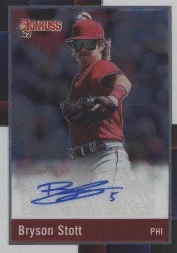 2022 Panini Donruss Optic - Bryson Stott #R88S-BS