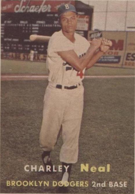 1957 Topps - Charlie Neal #242