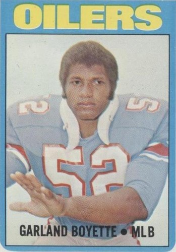 1972 Topps Garland Boyette #202