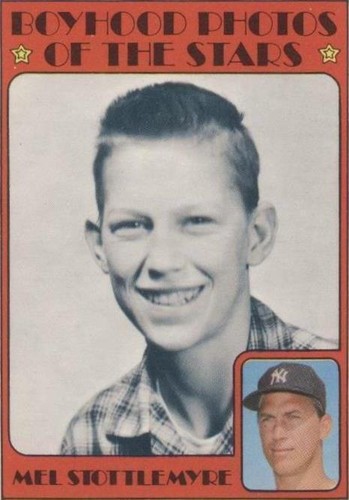 1972 O-Pee-Chee - Mel Stottlemyre #492