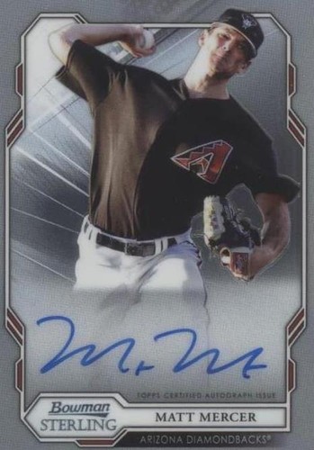 2019 Bowman Sterling - Matt Mercer #BSPA-MM