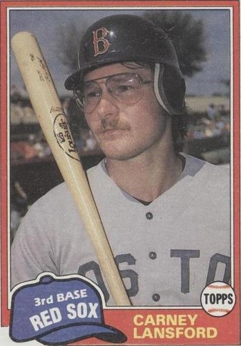 1981 Topps Traded - Carney Lansford #788