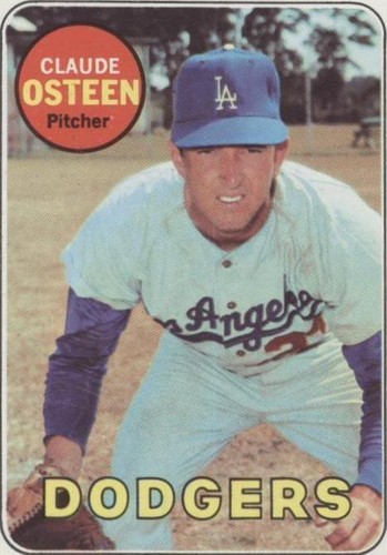 1969 Topps - Claude Osteen #528