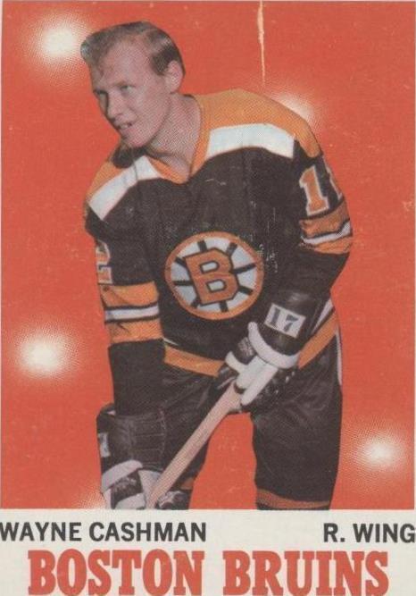 1970-71 Topps - Wayne Cashman #7