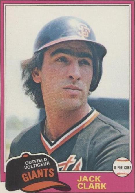 1981 O-Pee-Chee - Jack Clark #30