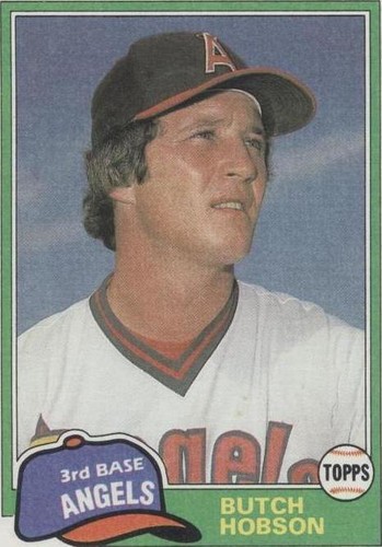 1981 Topps Traded - Butch Hobson #771