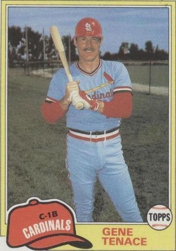 1981 Topps Traded - Gene Tenace #842