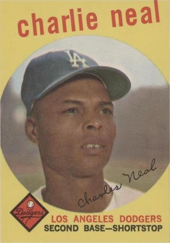 1959 Topps #427 Charlie Neal VGEX X2710944 | eBay