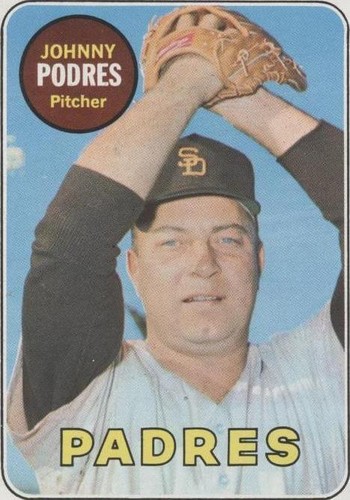 1969 Topps - Johnny Podres #659