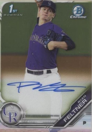 2019 Bowman Chrome - Ryan Feltner #CPA-RF