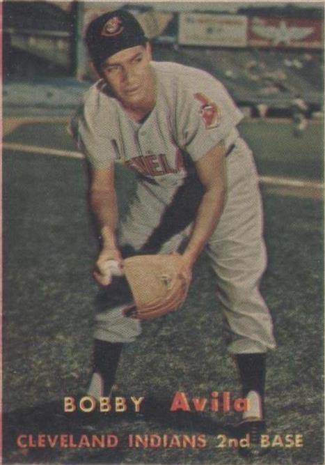 1957 Topps - Bobby Avila #195