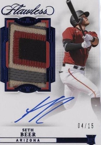 2022 Panini Flawless - Seth Beer #RPA-SB