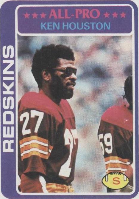 1978 Topps Ken Houston No10
