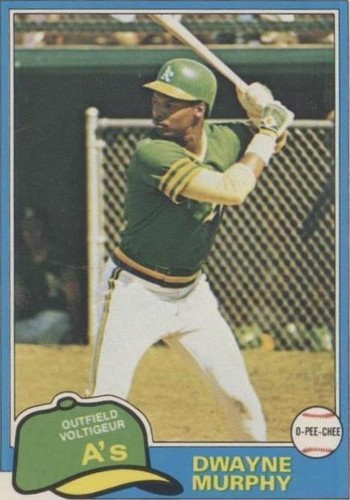 1981 O-Pee-Chee - Dwayne Murphy #341