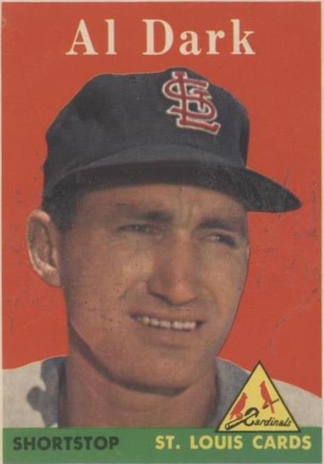 1958 Topps - Alvin Dark #125