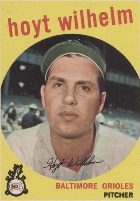 1959 Topps - Hoyt Wilhelm #349