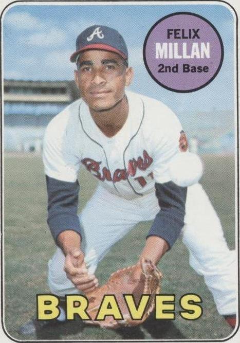 1969 Topps - Felix Millan #210