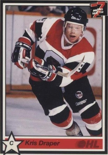 1990-91 7th Inning Sketch OHL - Kris Draper #83