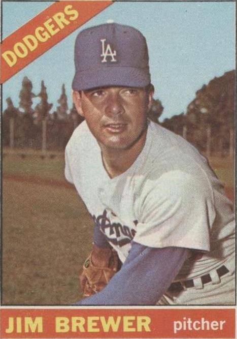 1966 Topps - Jim Brewer #158