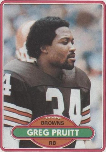 1980 Topps Greg Pruitt #150
