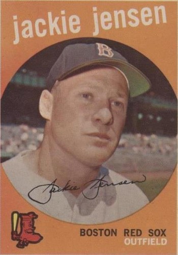 1959 Topps - Jackie Jensen #400