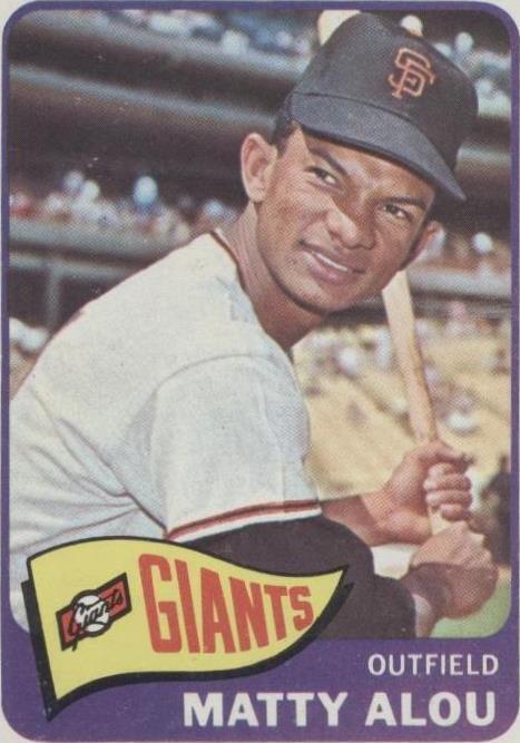 1965 Topps - Matty Alou #318