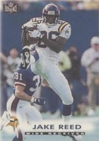 1997 Score Board NFL Experience Jake Reed #79