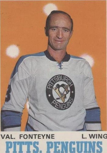 1970-71 O-Pee-Chee - Val Fonteyne #208