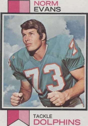 1973 Topps Norm Evans #188