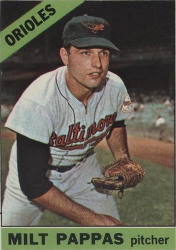 1966 Topps - Milt Pappas #105