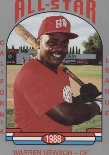 1988 Cal League California League All-Stars - Warren Newson #45