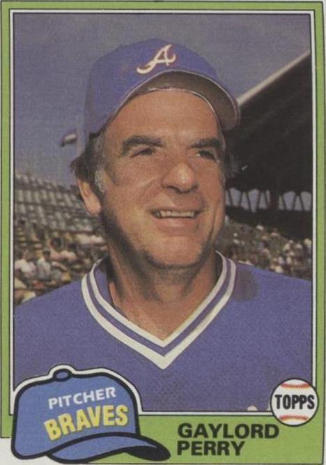 1981 Topps Traded - Gaylord Perry #812