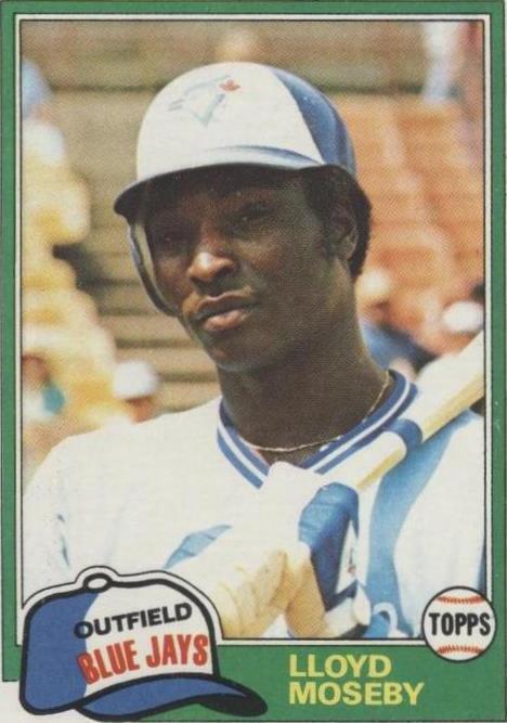 1981 Topps - Lloyd Moseby #643